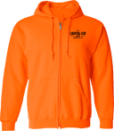 Full Zip Hoodies - Seacoast Capitol Cup Tournament 2026 (Black Wordmark)