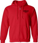 Full Zip Hoodies - Seacoast Capitol Cup Tournament 2026 (Black Wordmark)