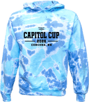 Tie-Dye Hoodies - Seacoast Capitol Cup Tournament 2026 (Black Wordmark)