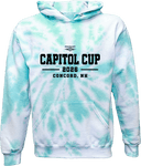 Tie-Dye Hoodies - Seacoast Capitol Cup Tournament 2026 (Black Wordmark)