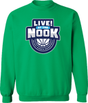 Crew Sweatshirt - LIVE! At The Nook 2026 (Main Logo)