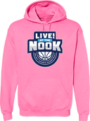 Hoodies - LIVE! At The Nook 2026 (Main Logo)