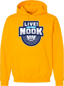 Hoodies - LIVE! At The Nook 2026 (Main Logo)