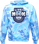 Tie-Dye Hoodies - LIVE! At The Nook 2026 (Main Logo)