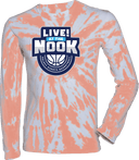 Tie-Dye Long Sleeves - LIVE! At The Nook 2026 (Main Logo)