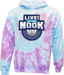 Tie-Dye Hoodies - LIVE! At The Nook 2026 (Main Logo)