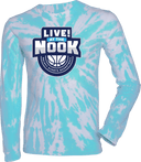 Tie-Dye Long Sleeves - LIVE! At The Nook 2026 (Main Logo)