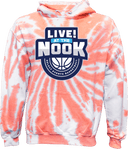 Tie-Dye Hoodies - LIVE! At The Nook 2026 (Main Logo)