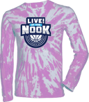 Tie-Dye Long Sleeves - LIVE! At The Nook 2026 (Main Logo)