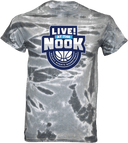 Tie-Dye Short Sleeves - LIVE! At The Nook 2026 (Main Logo)