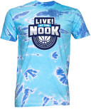 Tie-Dye Short Sleeves - LIVE! At The Nook 2026 (Main Logo)