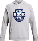 Under Armour Rival Fleece Hoodie - LIVE! At The Nook 2026 (Main Logo)