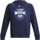 Under Armour Rival Fleece Hoodie - LIVE! At The Nook 2026 (Main Logo)