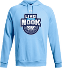 Under Armour Rival Fleece Hoodie - LIVE! At The Nook 2026 (Main Logo)