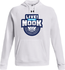 Under Armour Rival Fleece Hoodie - LIVE! At The Nook 2026 (Main Logo)