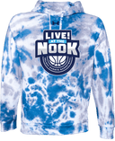Under Armour Rival Fleece Hoodie Tie-Dye - LIVE! At The Nook 2026 (Main Logo)