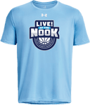 Under Armour Tech Team Short Sleeve - LIVE! At The Nook 2026 (Main Logo)