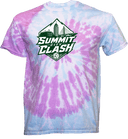 Tie-Dye Short Sleeves - SUMMIT CITY CLASH 2027 (White Fill)