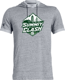 Under Armour Stadium Short Sleeve Hoodie - SUMMIT CITY CLASH 2027 (White Fill)