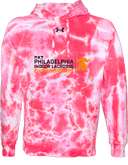 Under Armour Rival Fleece Hoodie Tie-Dye - Philadelphia Indoor Lacrosse Championships 2027 (Black)