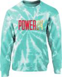 Crew Sweatshirt - Power 24 Session I 2026 (Red& Gold Bold Inline Wordmark)