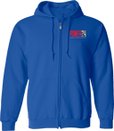 Full Zip Hoodies - Power 24 Session I 2026 (Red& Gold Bold Inline Wordmark)
