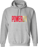 Hoodies - Power 24 Session I 2026 (Red& Gold Bold Inline Wordmark)