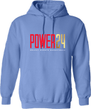 Hoodies - Power 24 Session I 2026 (Red& Gold Bold Inline Wordmark)