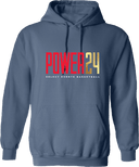 Hoodies - Power 24 Session I 2026 (Red& Gold Bold Inline Wordmark)