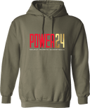 Hoodies - Power 24 Session I 2026 (Red& Gold Bold Inline Wordmark)