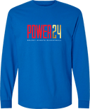 Long Sleeves - Power 24 Session I 2026 (Red& Gold Bold Inline Wordmark)