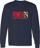 Long Sleeves - Power 24 Session I 2026 (Red& Gold Bold Inline Wordmark)