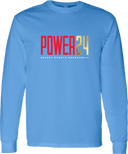 Long Sleeves - Power 24 Session I 2026 (Red& Gold Bold Inline Wordmark)