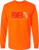 Long Sleeves - Power 24 Session I 2026 (Red& Gold Bold Inline Wordmark)