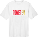 Performance Short Sleeves - Power 24 Session I 2026 (Red& Gold Bold Inline Wordmark)