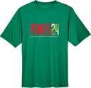 Performance Short Sleeves - Power 24 Session I 2026 (Red& Gold Bold Inline Wordmark)