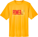 Performance Short Sleeves - Power 24 Session I 2026 (Red& Gold Bold Inline Wordmark)