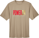 Performance Short Sleeves - Power 24 Session I 2026 (Red& Gold Bold Inline Wordmark)