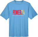 Performance Short Sleeves - Power 24 Session I 2026 (Red& Gold Bold Inline Wordmark)