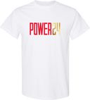 Short Sleeves - Power 24 Session I 2026 (Red& Gold Bold Inline Wordmark)
