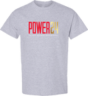 Short Sleeves - Power 24 Session I 2026 (Red& Gold Bold Inline Wordmark)