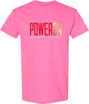 Short Sleeves - Power 24 Session I 2026 (Red& Gold Bold Inline Wordmark)