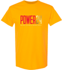 Short Sleeves - Power 24 Session I 2026 (Red& Gold Bold Inline Wordmark)