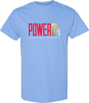 Short Sleeves - Power 24 Session I 2026 (Red& Gold Bold Inline Wordmark)