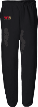 Sweatpants - Power 24 Session I 2026 (Red& Gold Bold Inline Wordmark)