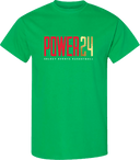 Short Sleeves - Power 24 Session I 2026 (Red& Gold Bold Inline Wordmark)