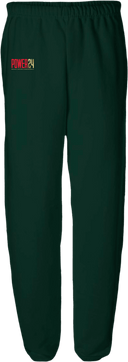 Sweatpants - Power 24 Session I 2026 (Red& Gold Bold Inline Wordmark)