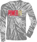 Tie-Dye Long Sleeves - Power 24 Session I 2026 (Red& Gold Bold Inline Wordmark)