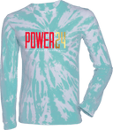 Tie-Dye Long Sleeves - Power 24 Session I 2026 (Red& Gold Bold Inline Wordmark)