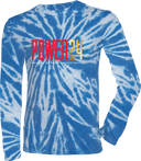 Tie-Dye Long Sleeves - Power 24 Session I 2026 (Red& Gold Bold Inline Wordmark)